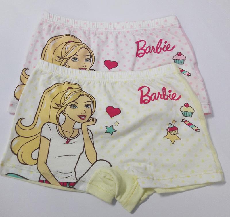 COMBO 5 QUẦN CHIP ĐÙI BÉ GÁI COTTON BARBIE ( ĐỦ SIZE 13-28KG)