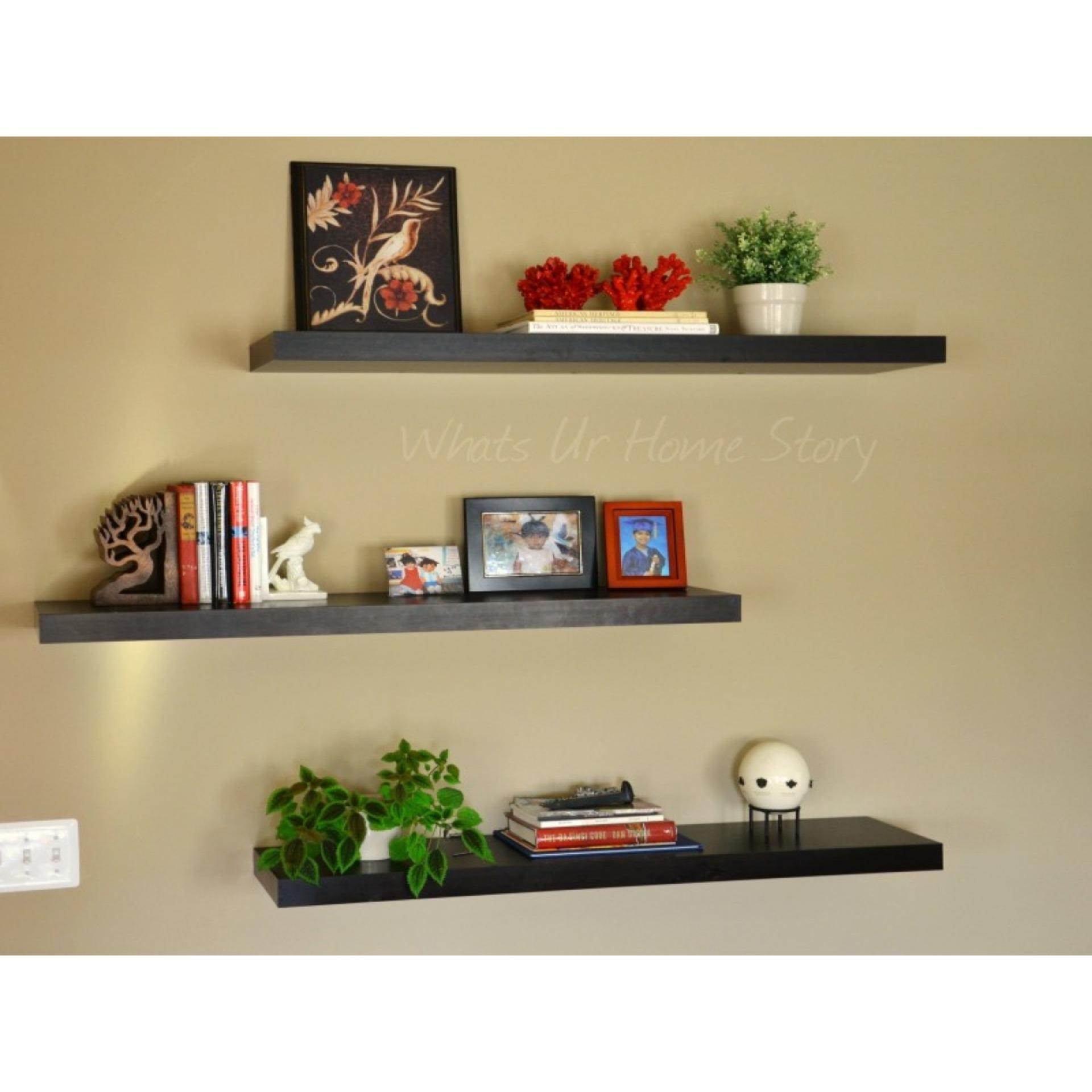 Kệ trang trí treo tường 3 thanh ngang 40cm