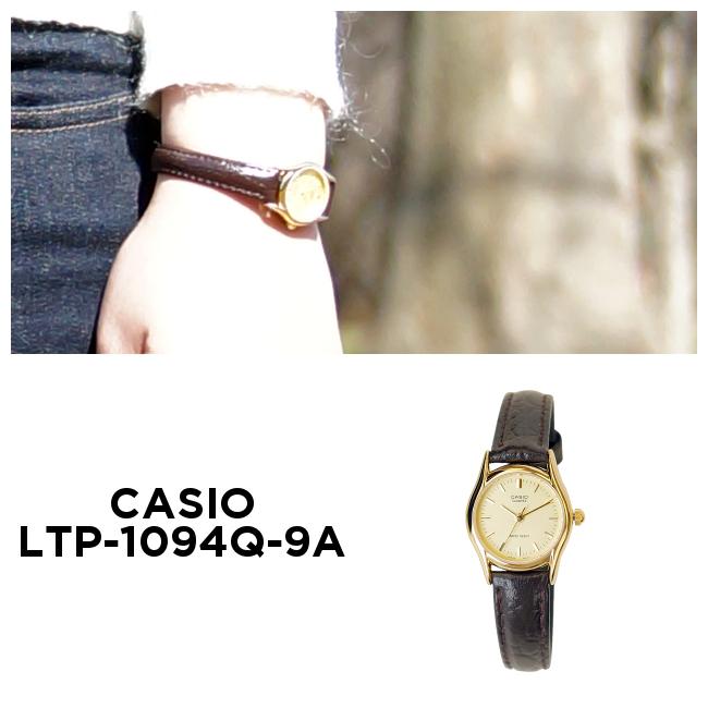 Đồng hồ nữ dây da Casio Anh Khuê LTP-1094Q-9ARDF