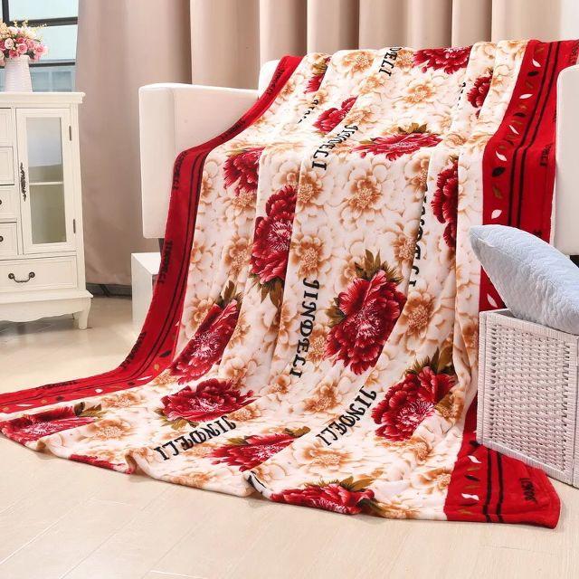 Chăn mền vải cotton nhung siêu mềm mịn, hàng Việt Nam cao cấp, an toàn (1,6m x 2m)
