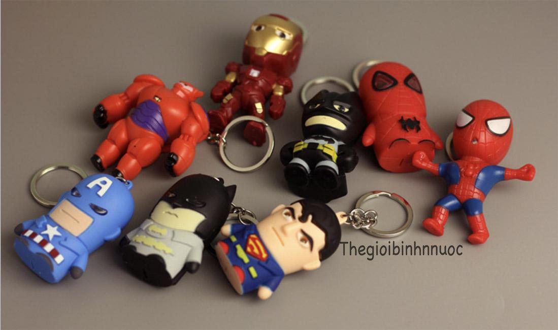 Móc Khóa Baymax Phát Sáng Siêu Cute K139