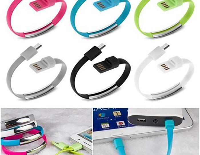 [HCM]Cáp sạc vòng đeo tay cổng Androi