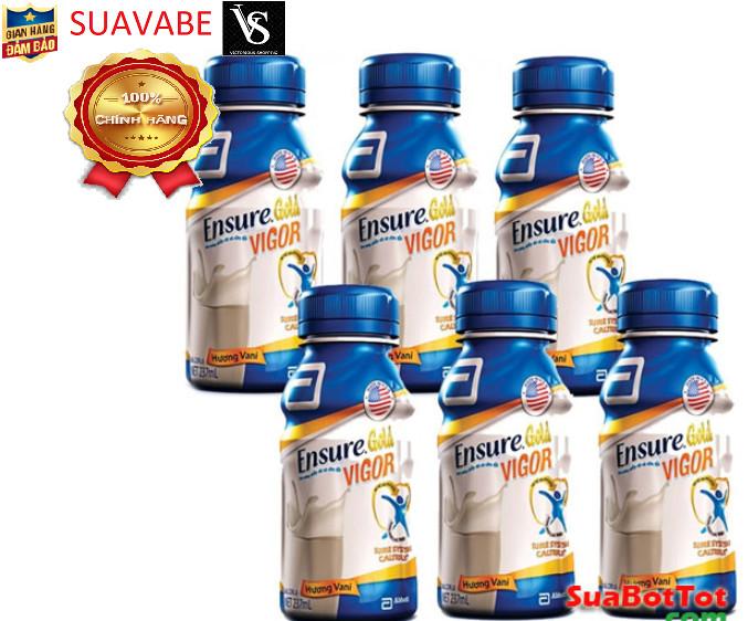 Bộ 6 hộp sữa Ensure Gold Vigor 237ml