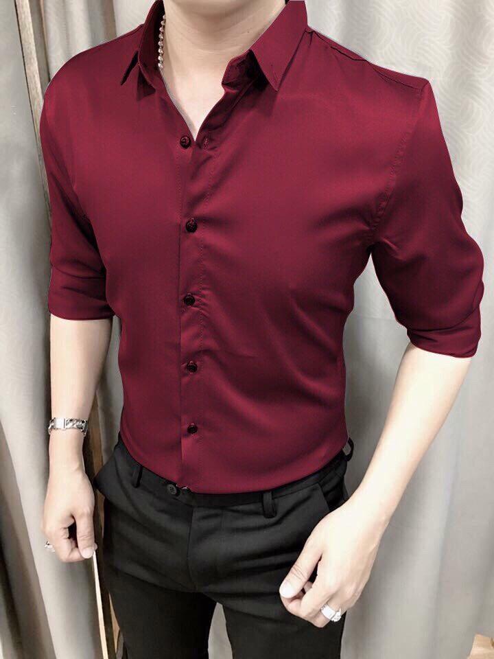 Sơmi lụa công sở