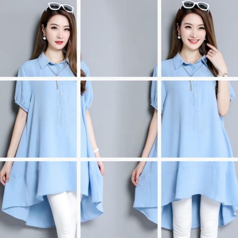 Sơ mi form dài big size lớn