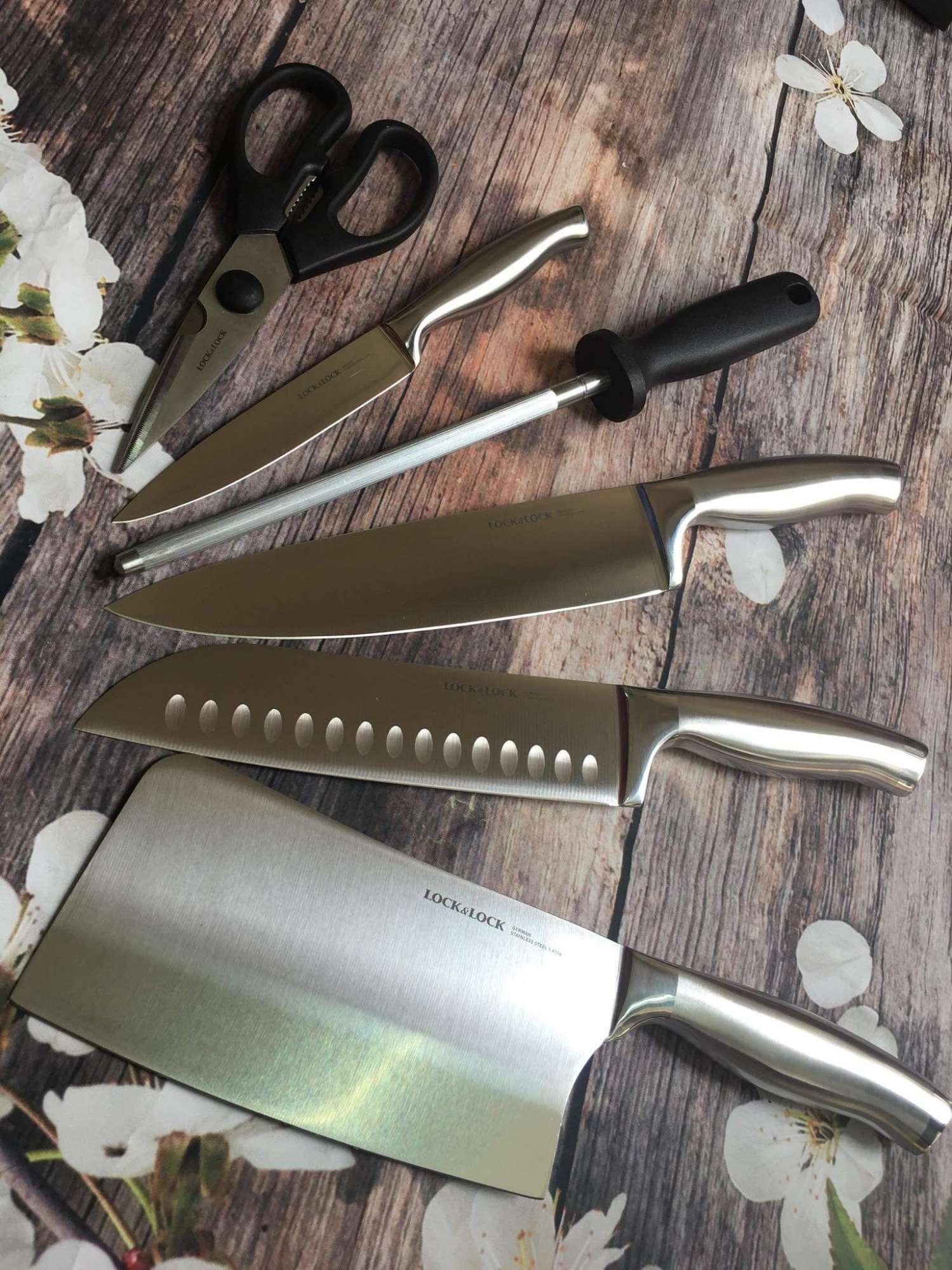 Bộ dao 7 món Chef Collection Lock&Lock CKK301