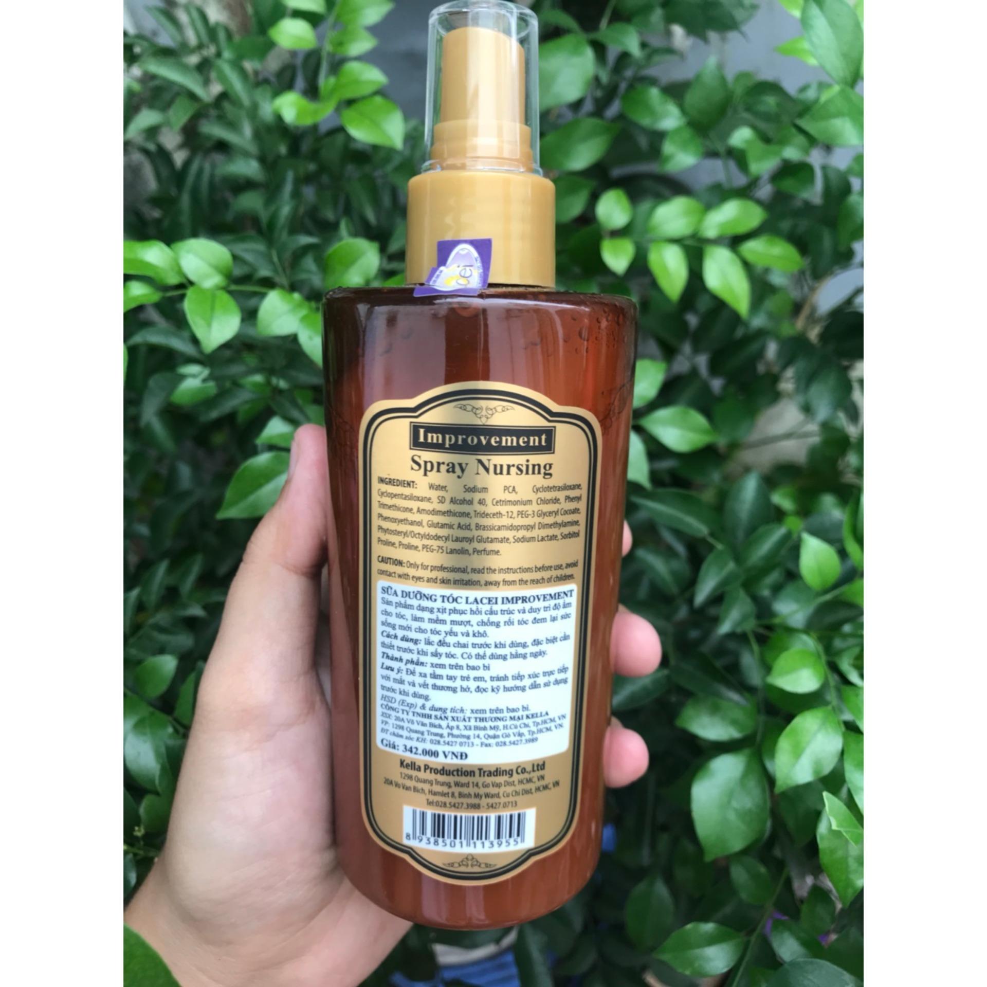 [HCM]Sữa dưỡng tóc Lacei Improvement Spray Nursing 250ml