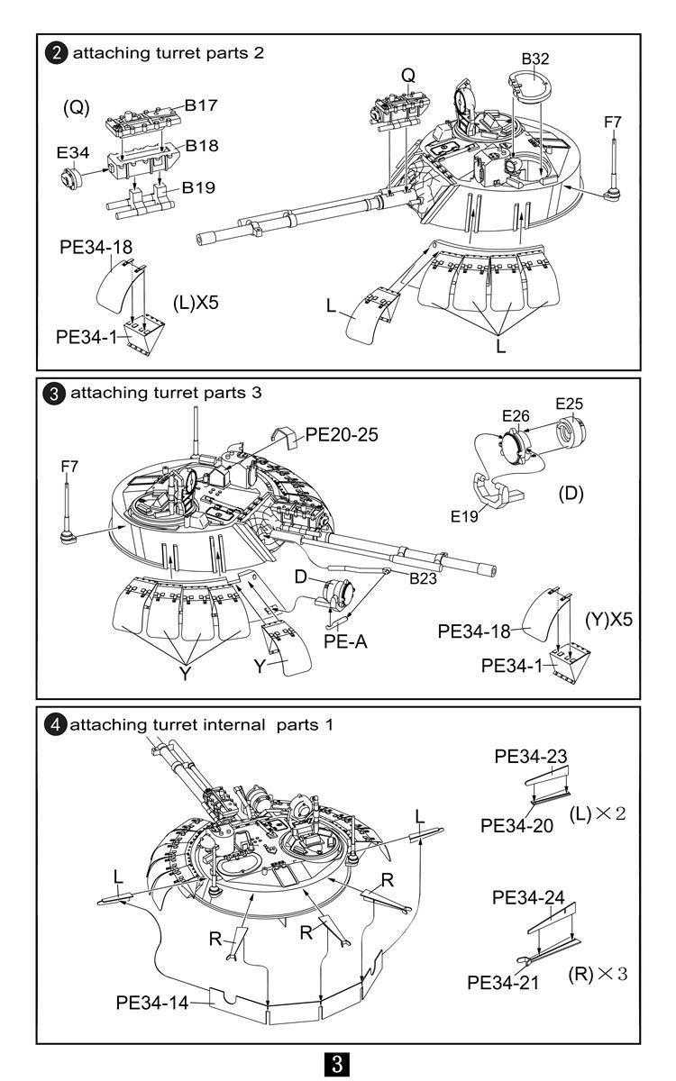 Mô hình lắp ghép xe chiến đấu bộ binh BMP-3