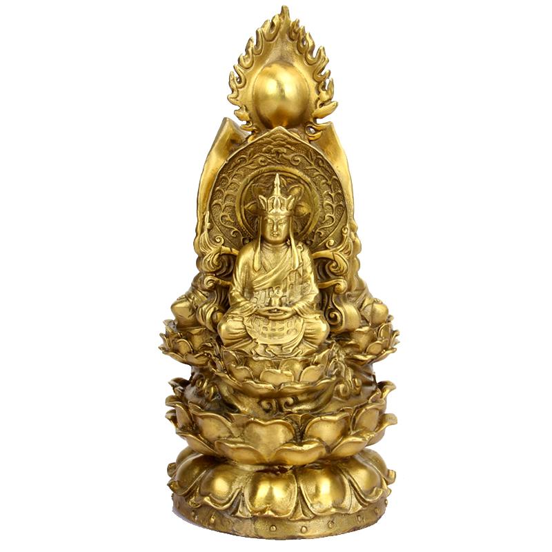 Tượng Tam Thế Phật bằng đồng thau cỡ trung