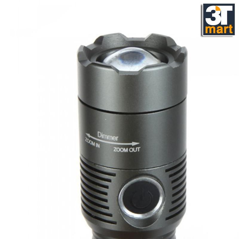 Đèn pin CMON POWER SECURITY T6 LED 10W 2000lm chiếu xa 500m