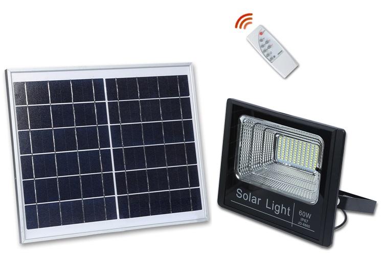 Đèn pha LED năng lượng mặt trời 60W