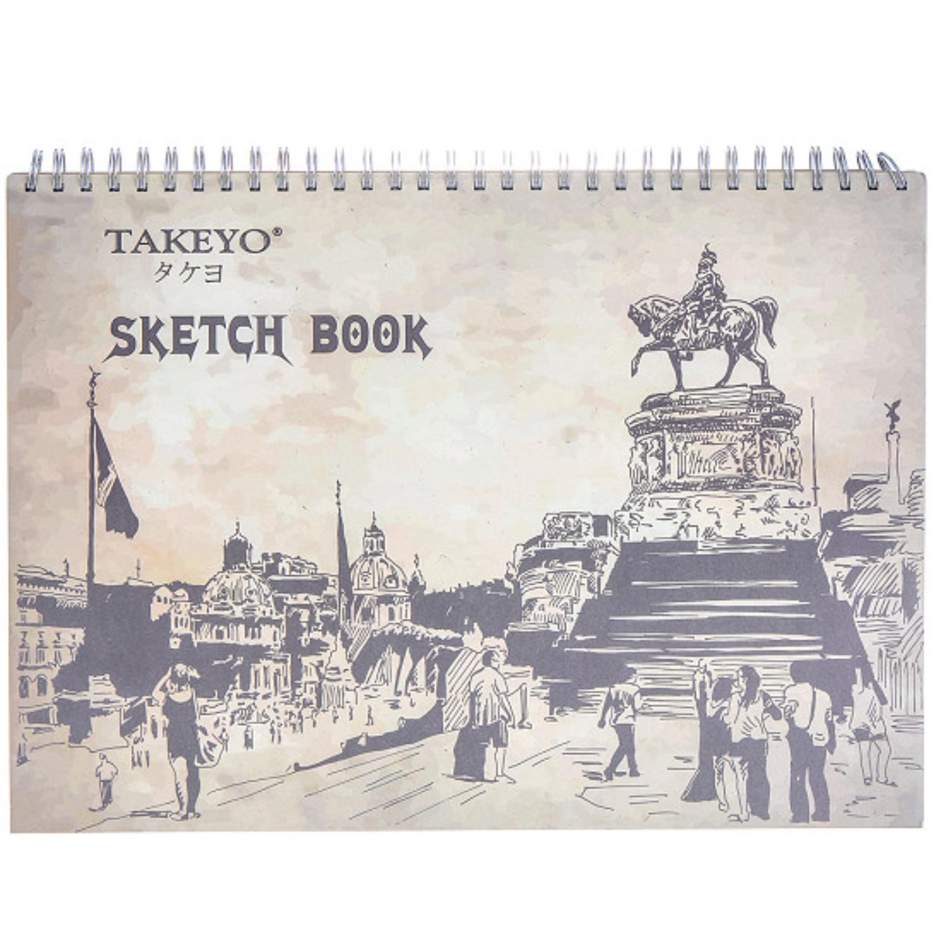 SỔ VẼ TAKEYO B4 8525 (50 TỜ, 25 x 35.3 CM)