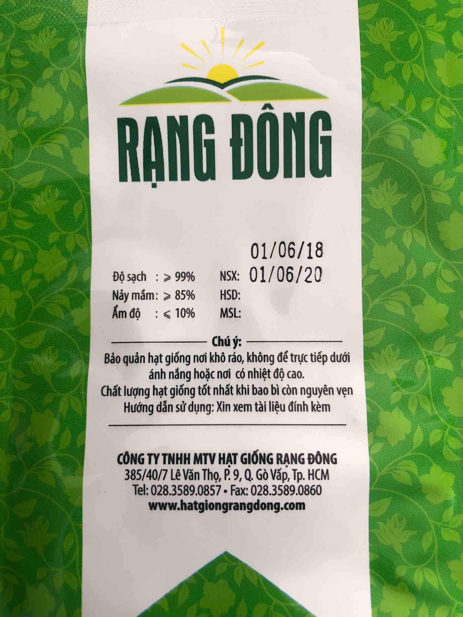 Giống Rau Quế thơm - HẠT GIỐNG RAU THƠM