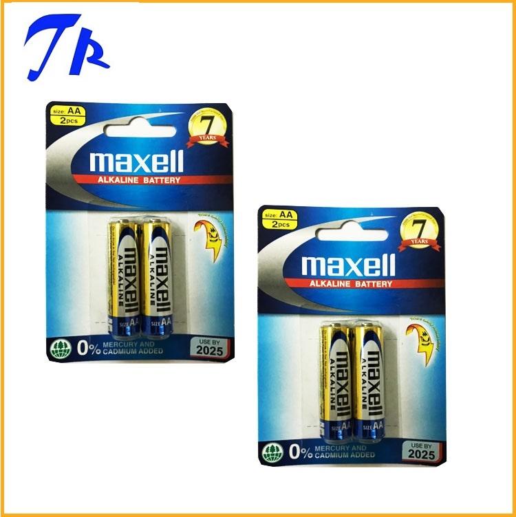 [HCM]10 vỉ Pin Maxell AA alkaline pin tiểu AA maxell ( vỉ 2 viên)