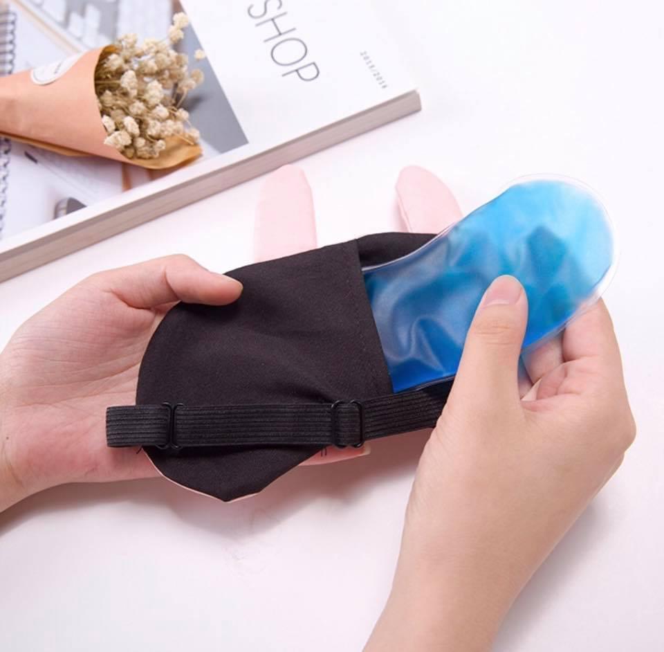 Bịt mắt ngủ có gel nước làm mát 1