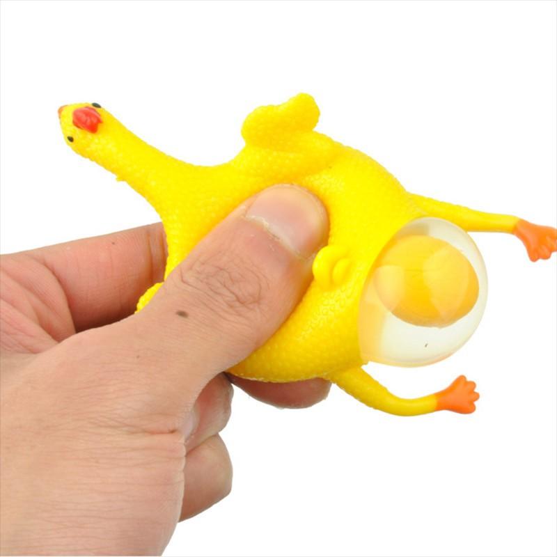 Móc khóa gà đẻ trứng dễ thương