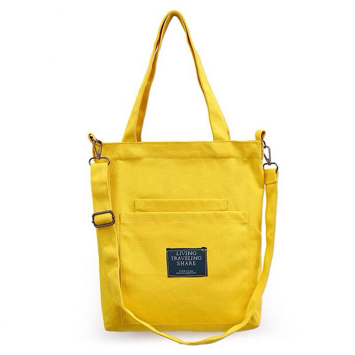 Túi vải Tote nữ đeo chéo thời trang Living QN 1