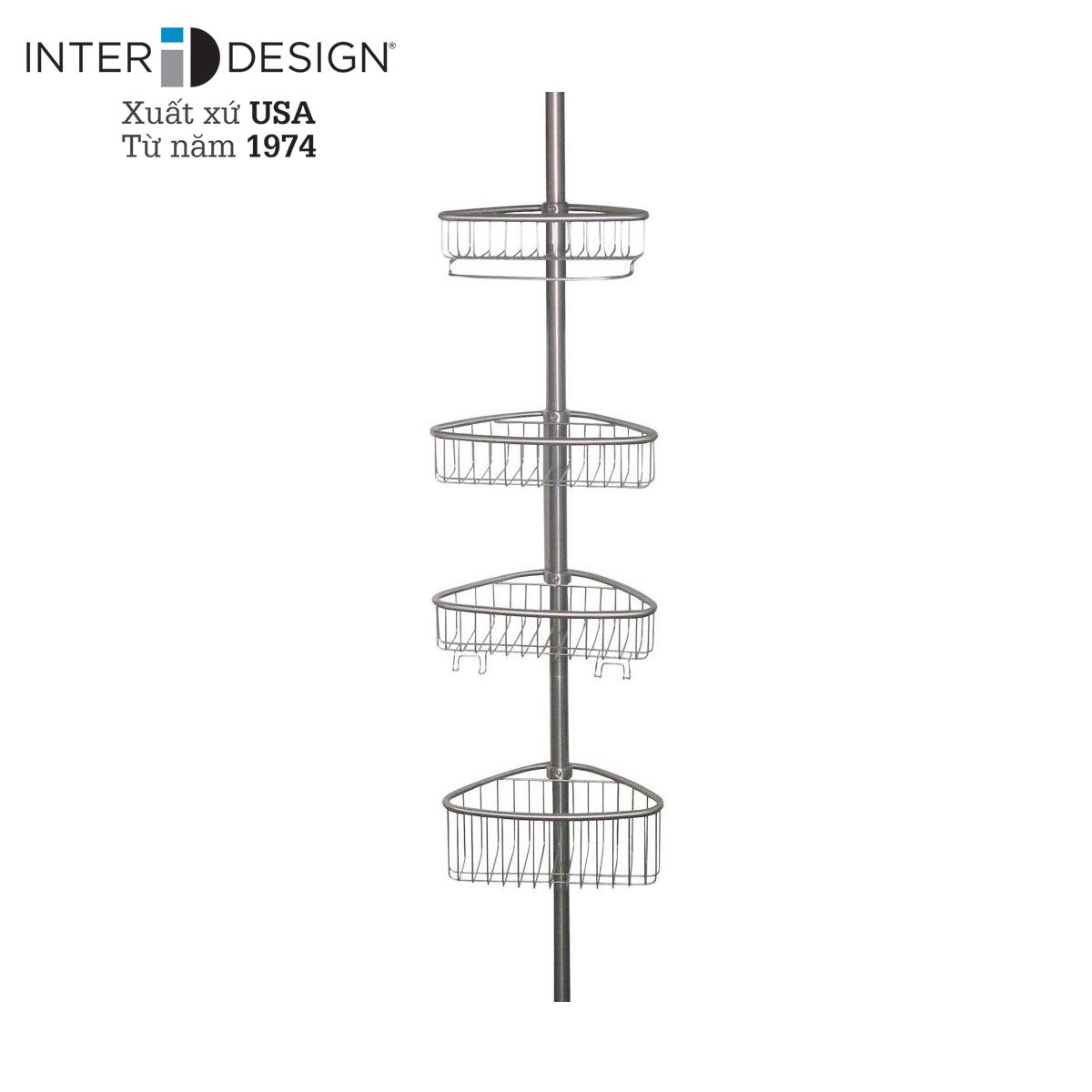 Cây để đồ nhà tắm inox Interdesign Forma (Inox)