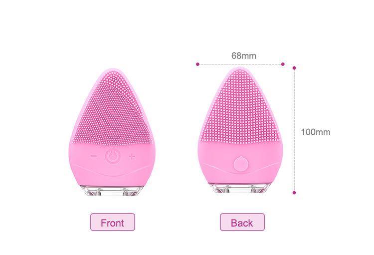 Máy rửa mặt cầm tay, máy massage mặt mini Goodsky C1