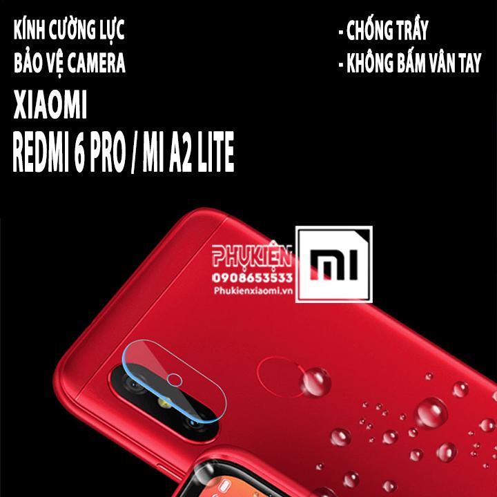 [MUA 1 TẶNG 1] Bộ 01 miếng dán Camera dành cho máy Xiaomi Redmi 6 Pro / Mi A2 Lite - Full Box