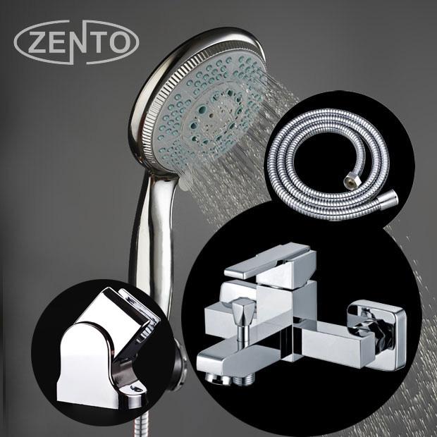 Cặp đôi sen tắm và vòi lavabo Zento CB002