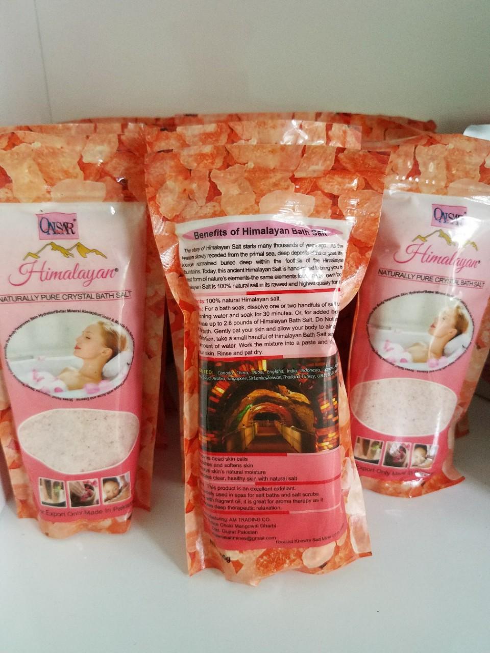 [HCM]Muối tắm himalaya - Hạt vừa