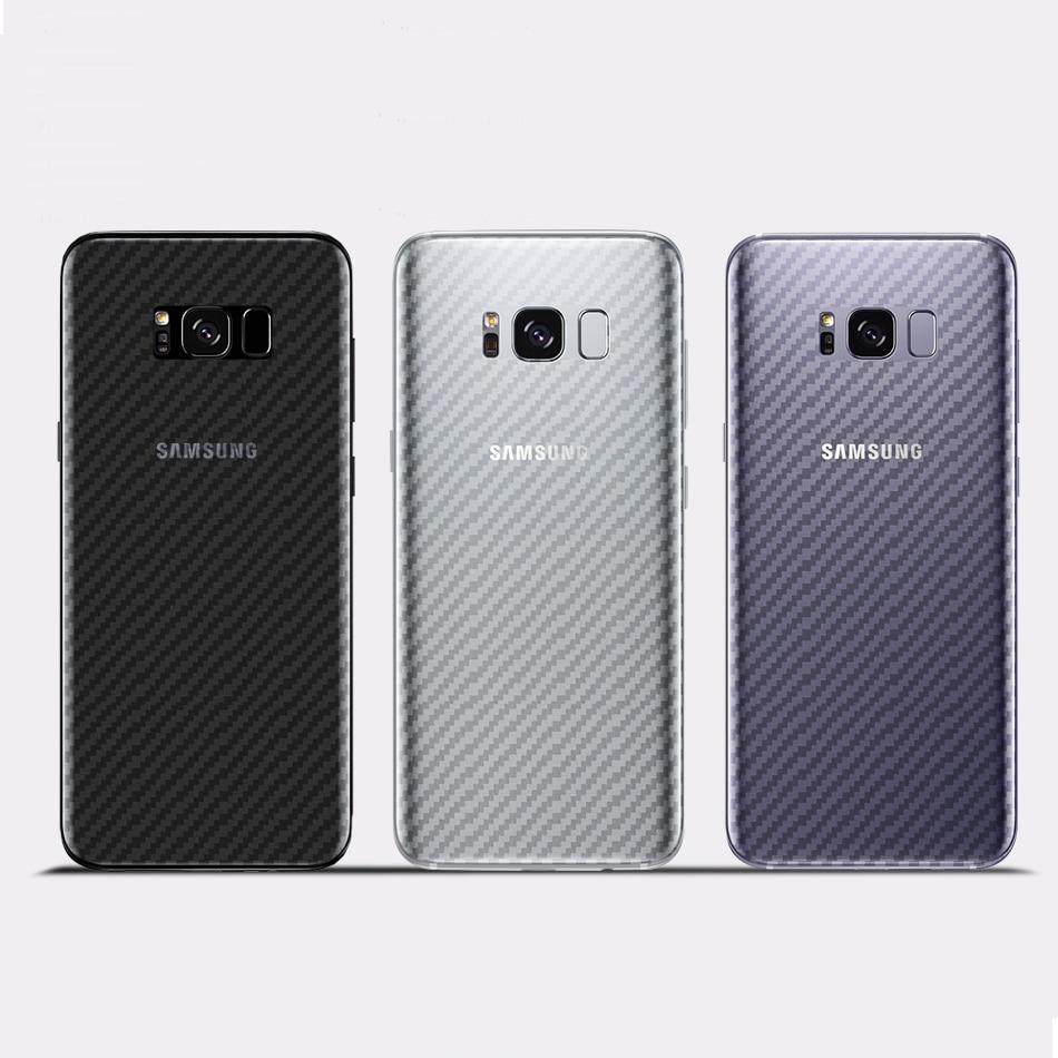 Bộ 3 dán MẶT LƯNG cho Samsung S8 Plus ( vân sần Cacbon)