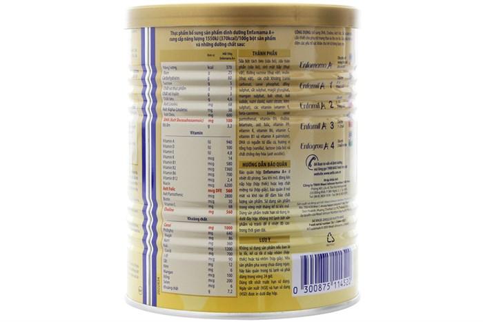 Sữa bột Enfamama A+ lon 400g (dành cho mẹ) hương Chocolate