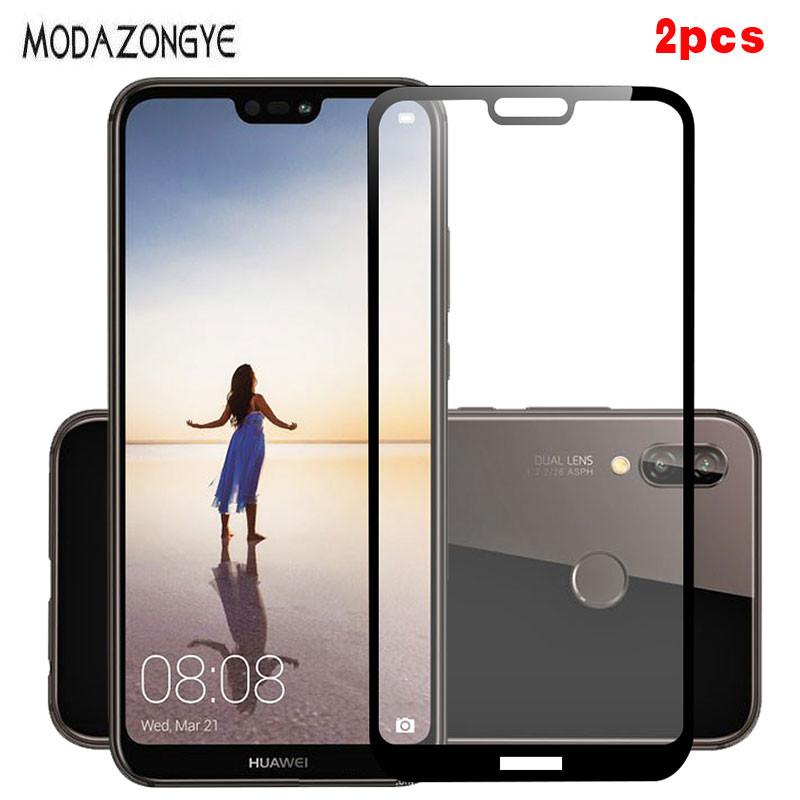 Miếng dán cường lực full màn hình cho Huawei Nova 3E (Đen)