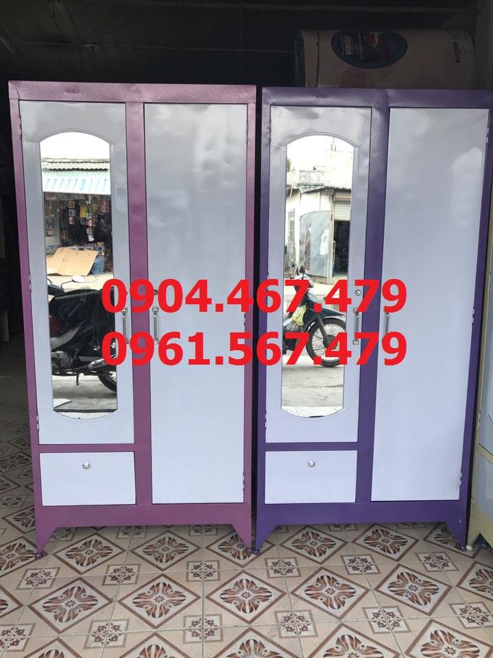 tủ sắt quần áo 1m8x90