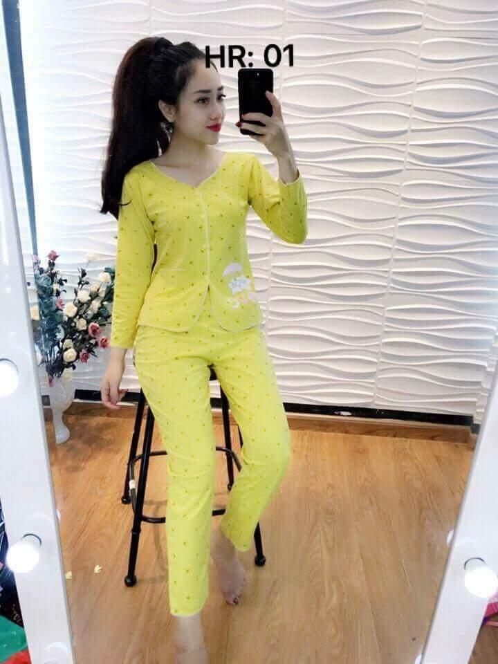 Đồ bộ tay dài cho mẹ sau sinh