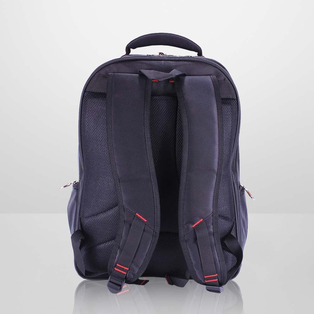 Balo đa năng, laptop Kim Long KL025 (Đen phối Đỏ)