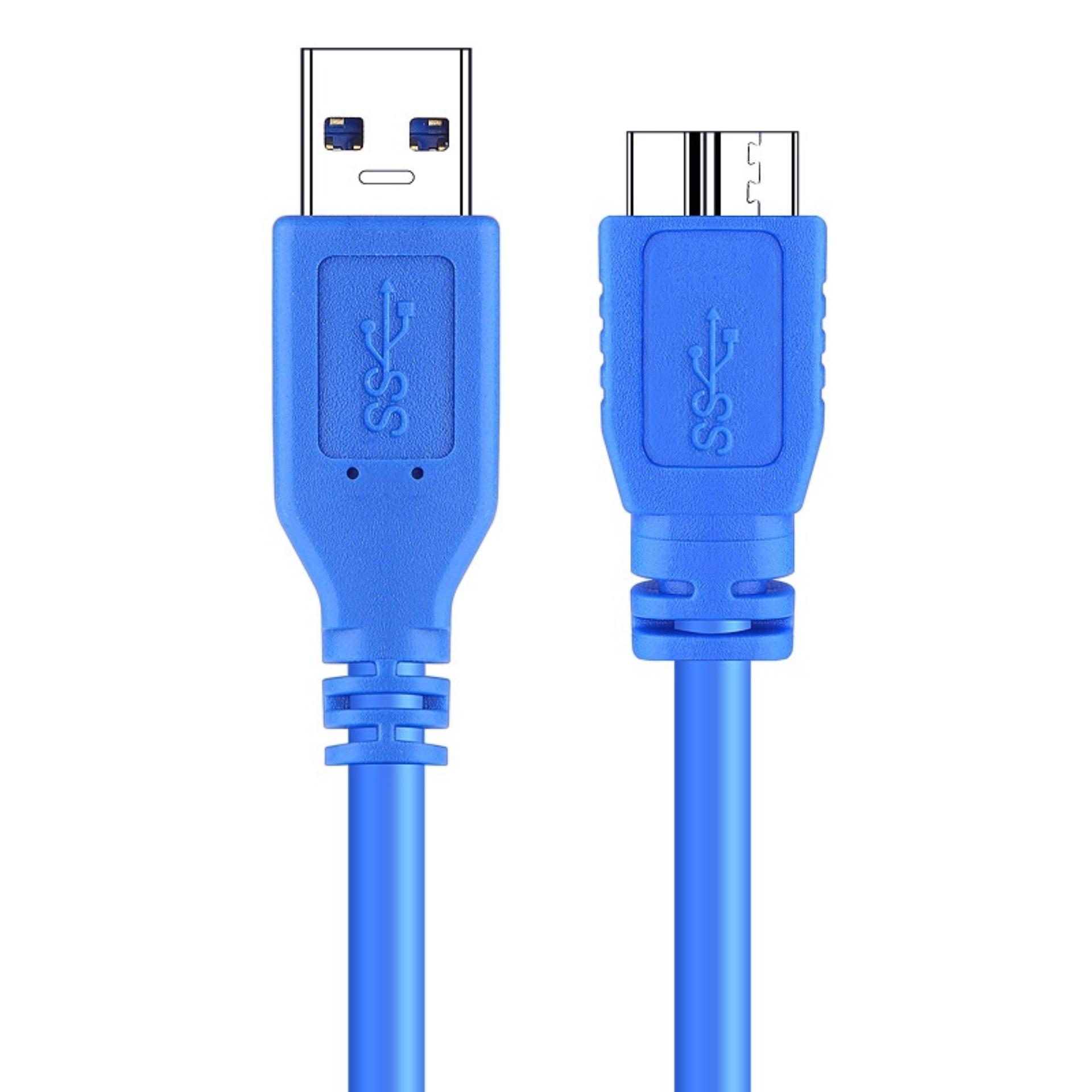 Dây Cáp USB 3.0 Cho HDD Box (Xanh)