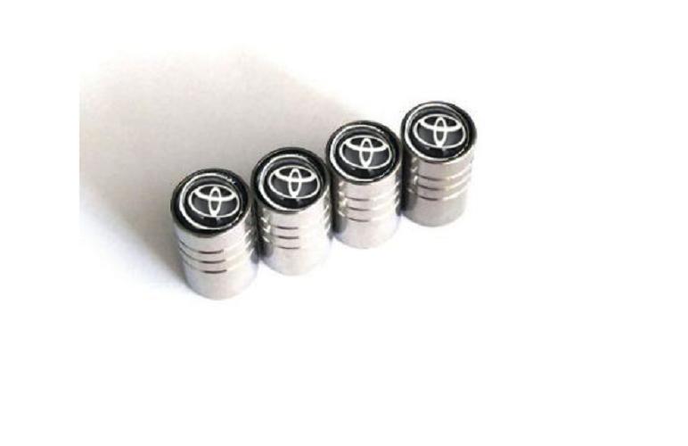 Bộ nắp chụp van cao cấp có logo xe