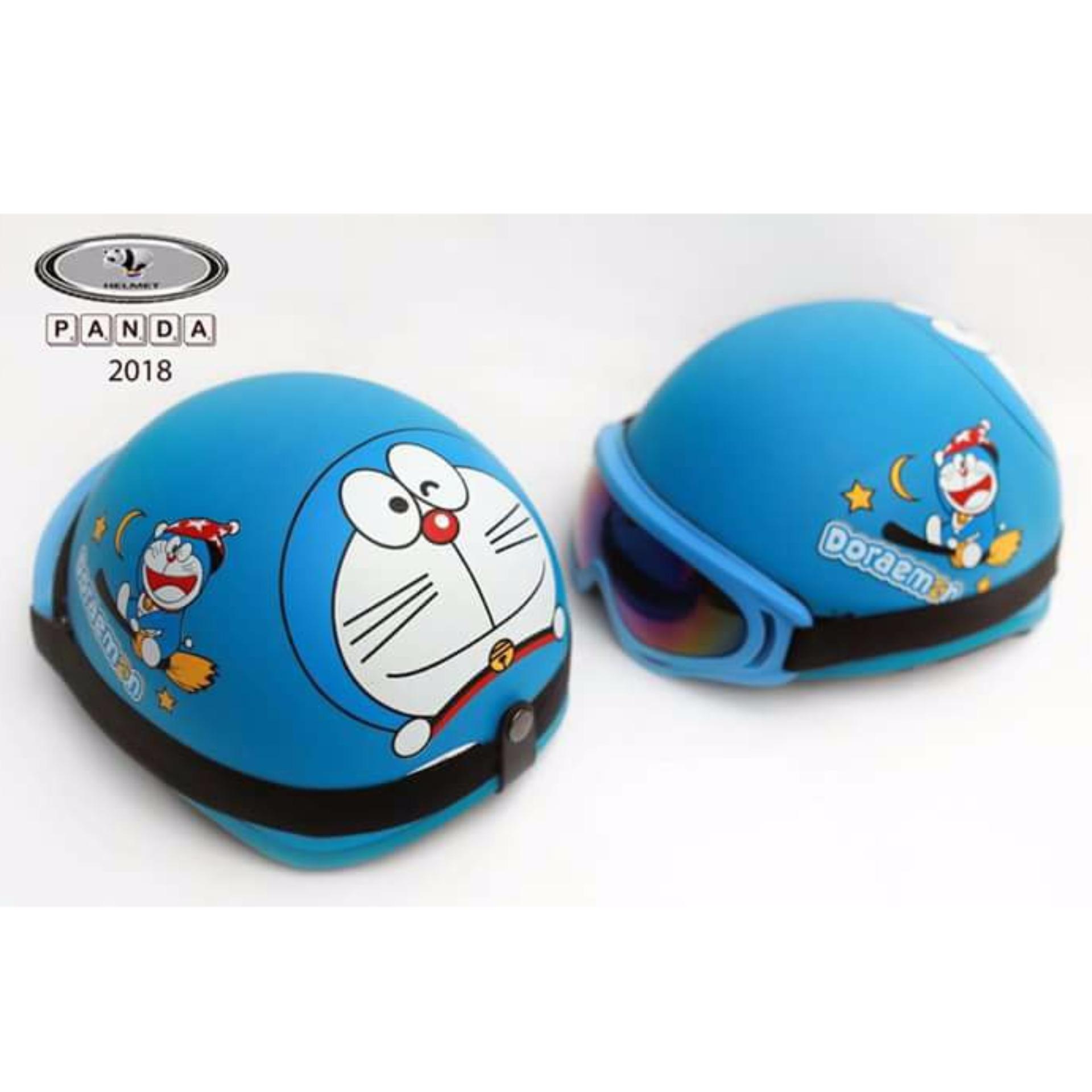 [HCM]Combo nón 1/2 Doraemon + kính UV400
