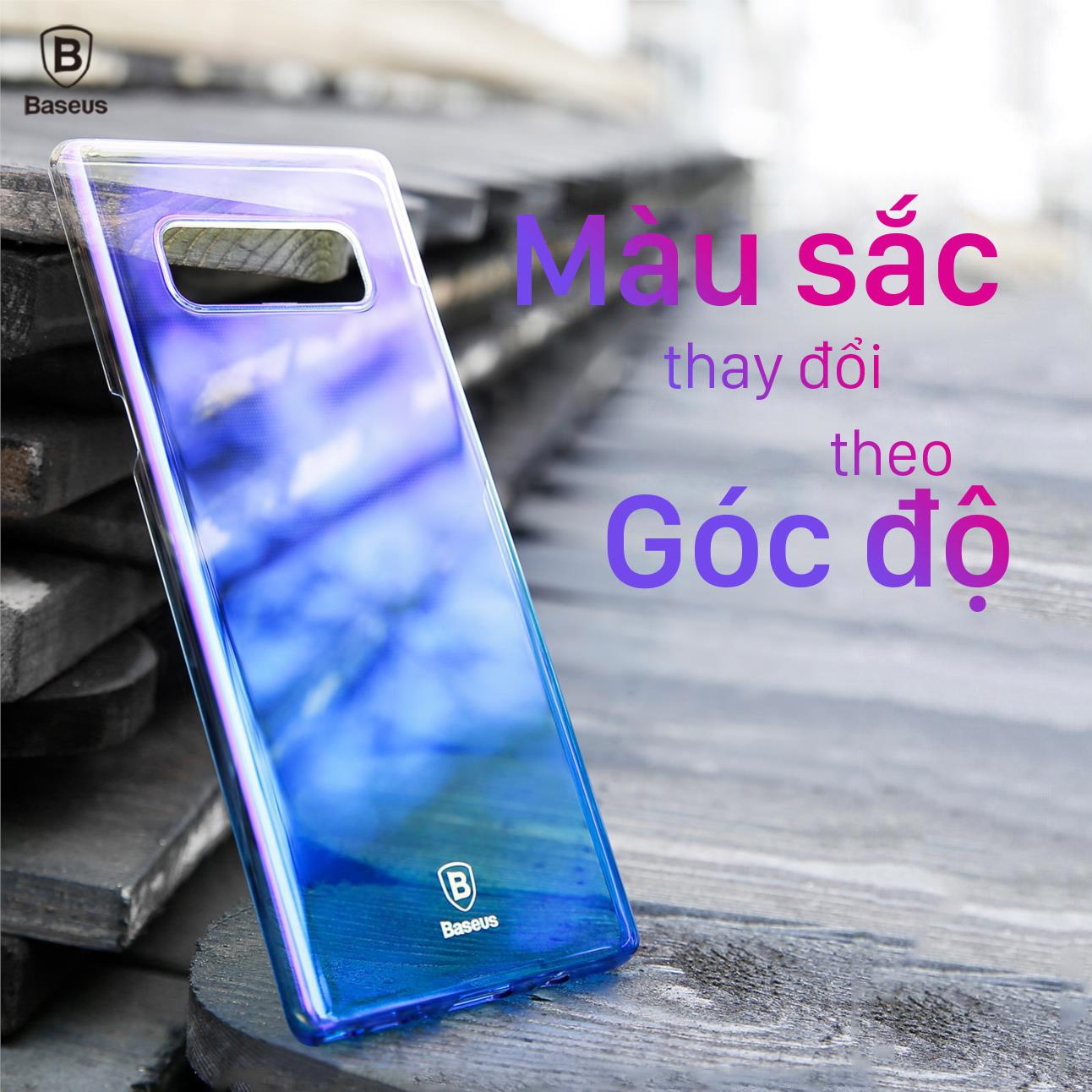 Ốp lưng Samsung Galaxy Note 8 Baseus Glaze đổi màu theo góc độ