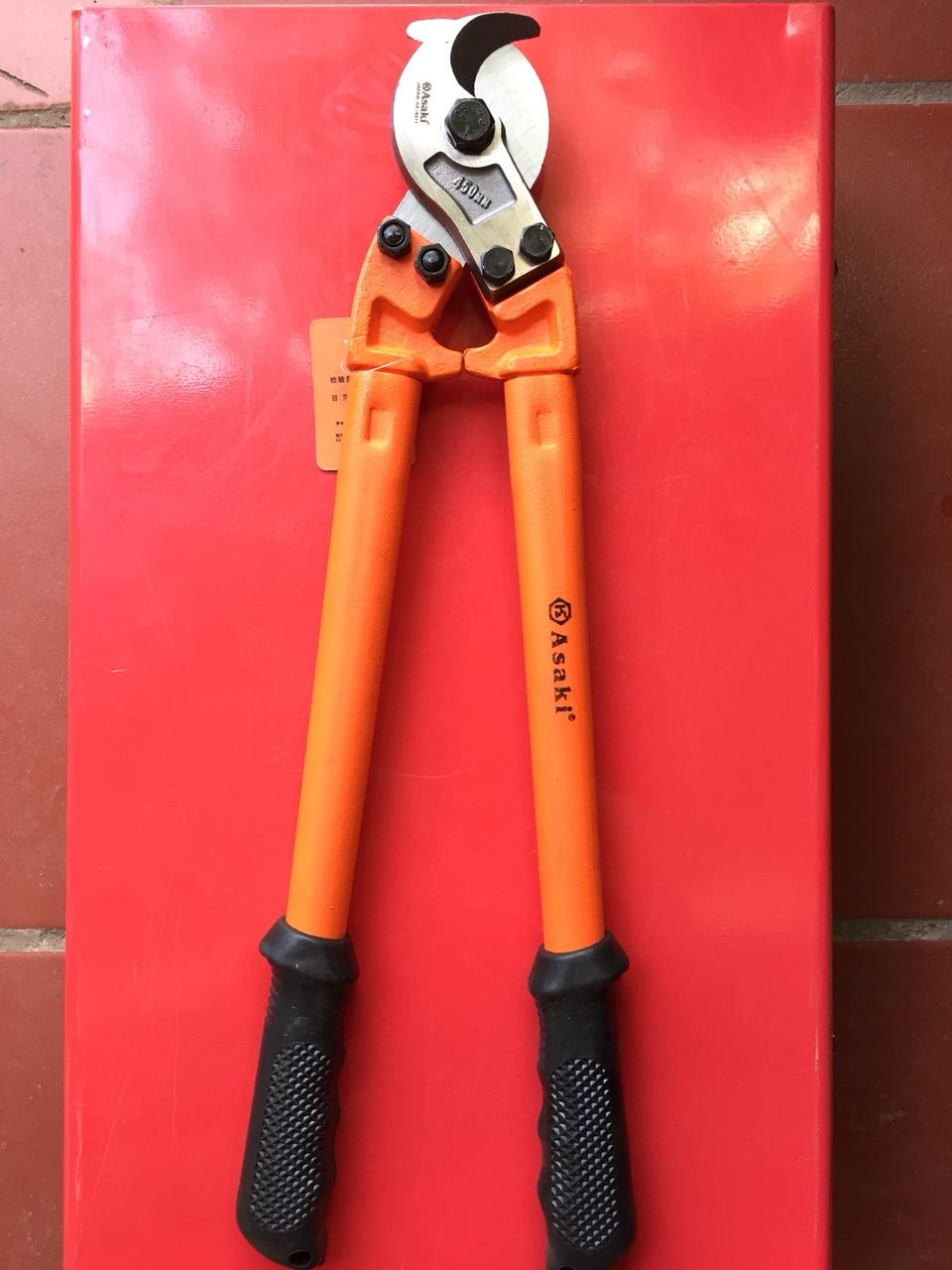 Kìm cắt cáp 450 Asaki, kìm cắt cộng lực cắt cáp 450, kìm đa năng