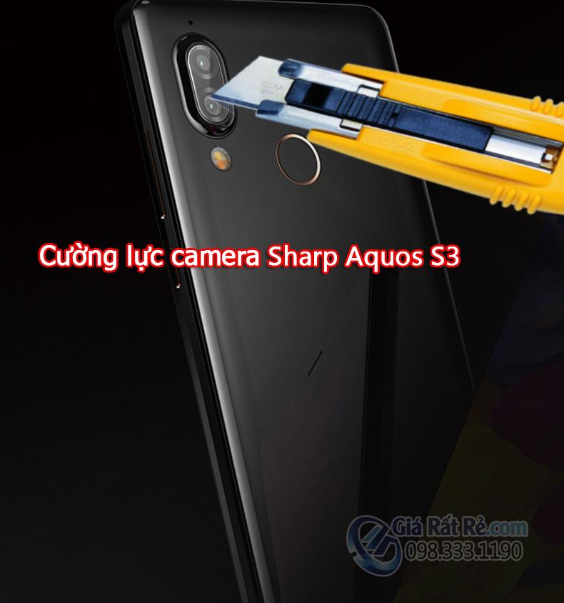 KÍNH CƯỜNG LỰC CAMERA SHARP AQUOS S3
