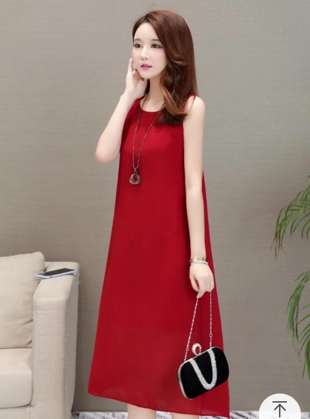 [HCM]Đầm suông đầm oversize thời trang Hàn Quốc