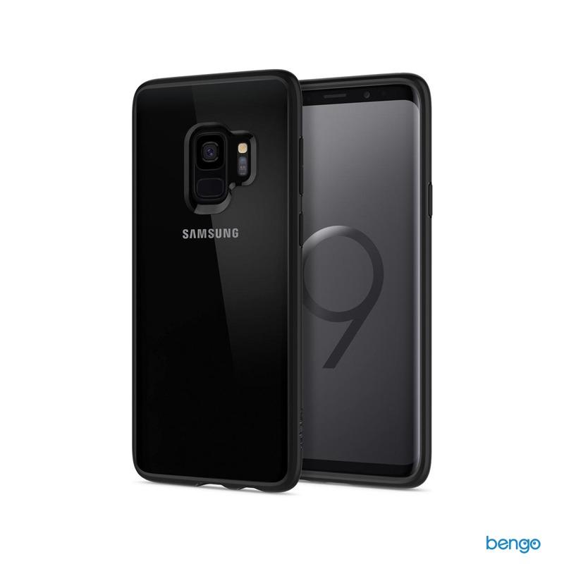 Ốp lưng Samsung Galaxy S9 SPIGEN Ultra Hybrid - Matte Black