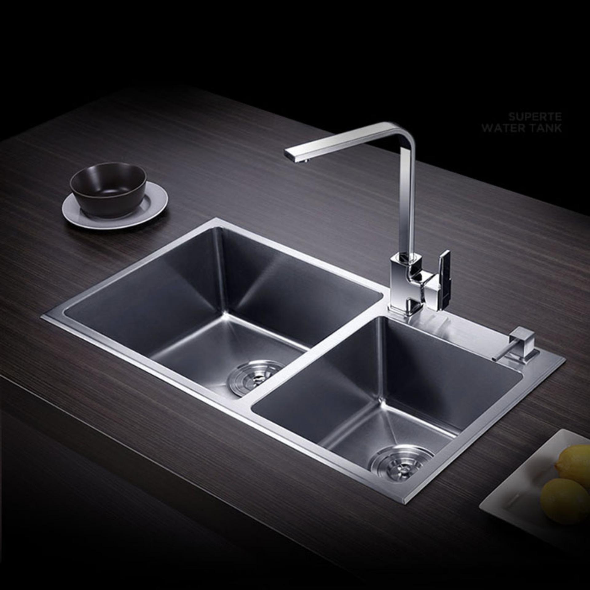 Chậu rửa bát inox 7001 ( 82cm x 45cm)