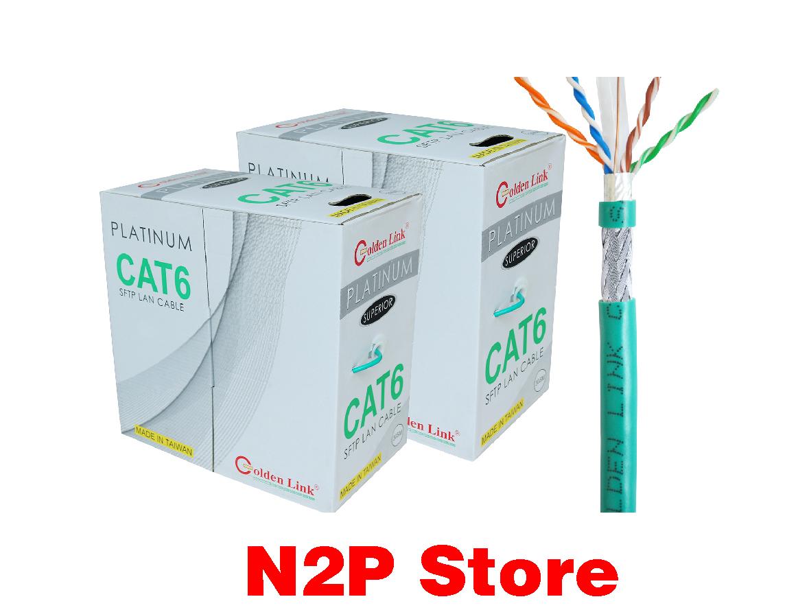 Cáp mạng Golden Link SFTP Cat 6e 305m