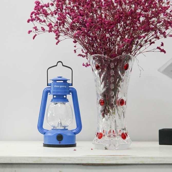 Đèn sạc Led Điện Quang ĐQ PRL04 B (0.5W, ánh sáng trắng, xanh dương)
