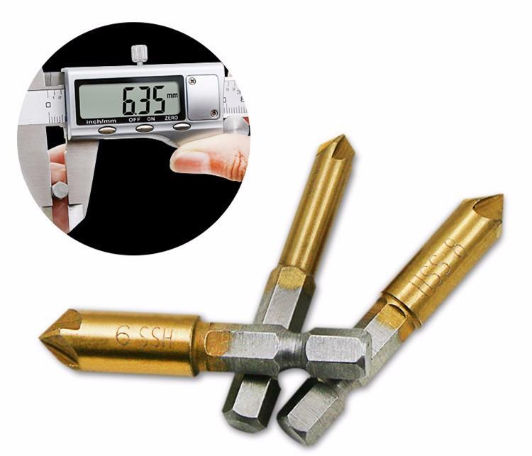 Bộ 6 mũi khoan khoét lỗ âm vít