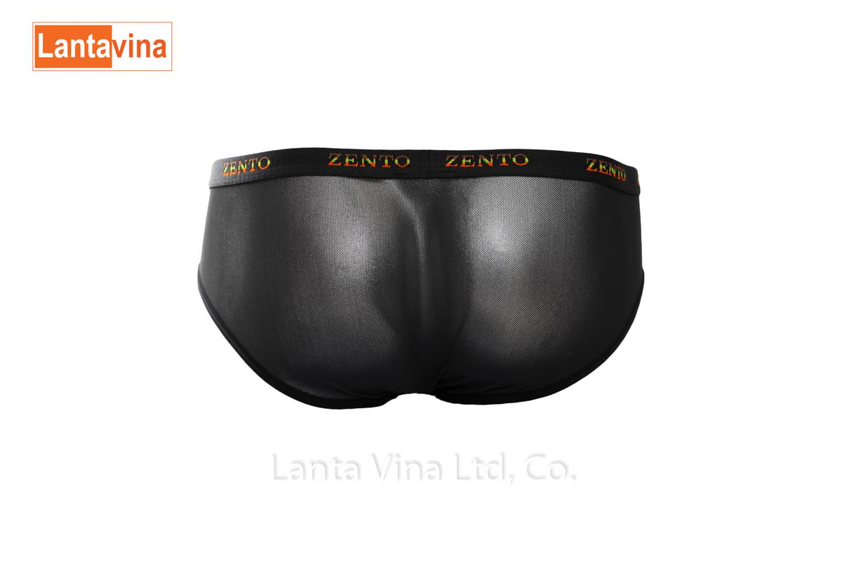 Combo 3 quần lót nam cao cấp Zento (thun lưới)