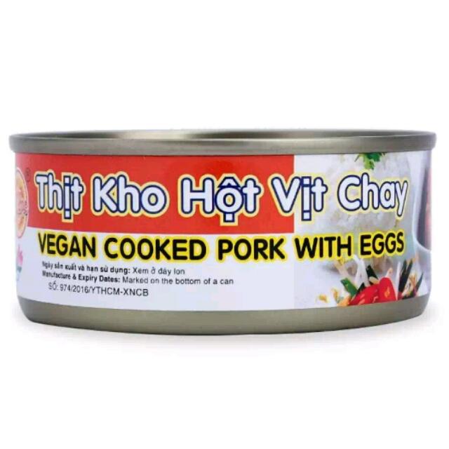 Thịt Kho Hột Vịt Chay Âu Lạc Lon 150G