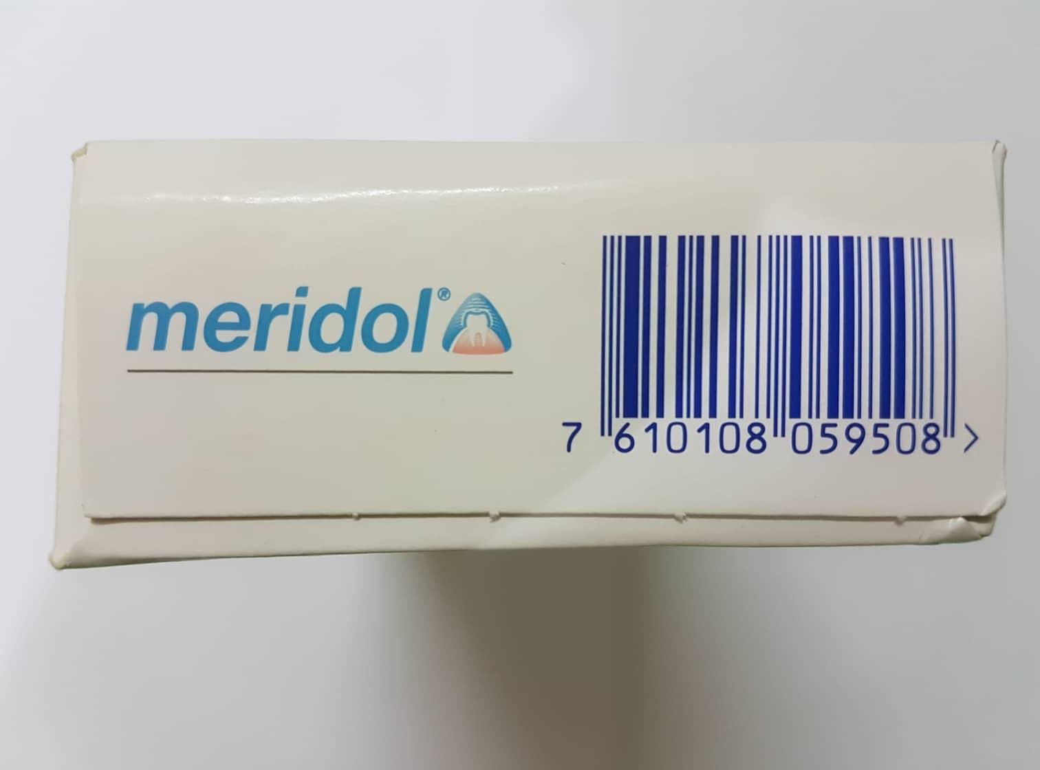 Kem đánh răng đôi Meridol 2 tuýp 75ml, xách tay Đức