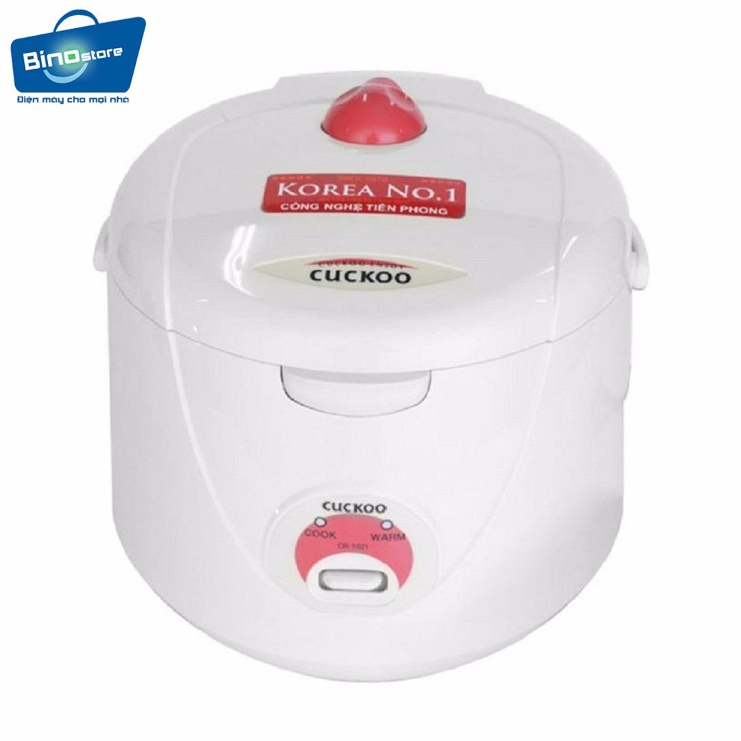 Nồi cơm điện ít Cuckoo CR-1021 1.8L (Trắng)