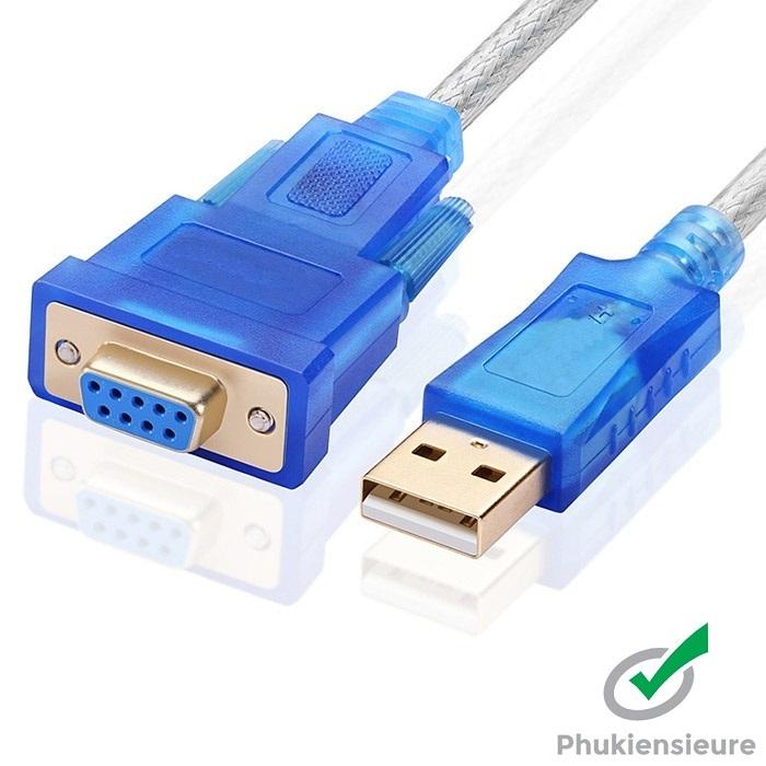 Cáp chuyển đổi usb to RS232 (âm)