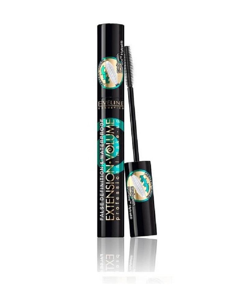 Mascara Eveline False Definition & Waterproof 4D giúp dày và dài mi (10ml)